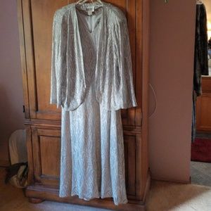 Lace dress and jacket